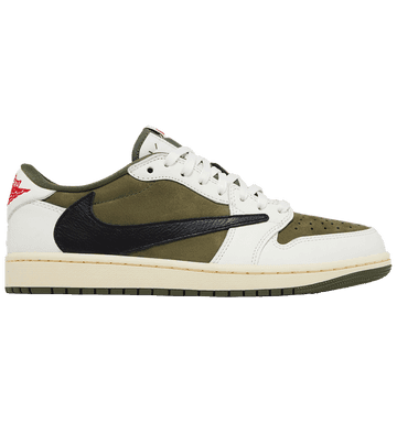 Travis Scott x Air Jordan 1 Retro Low OG SP 'Reverse Olive / Medium Olive' Image